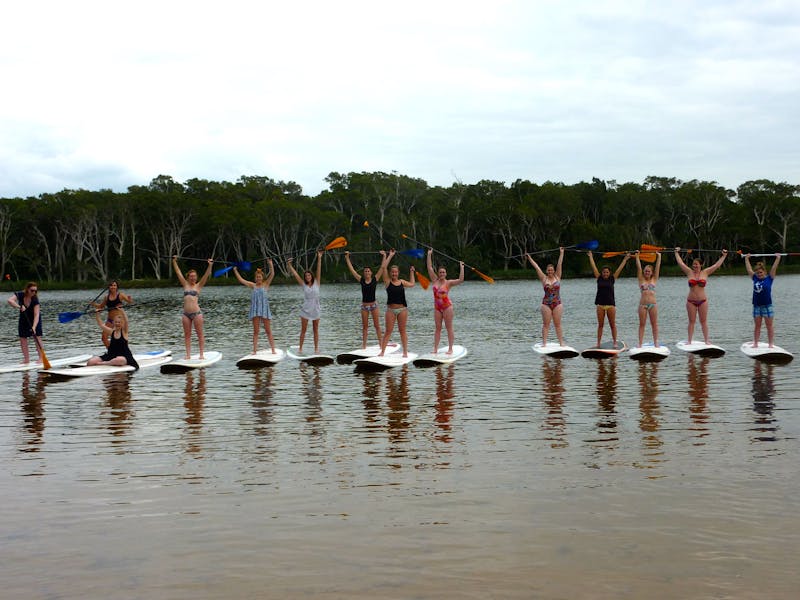 Fun and adventure at Aquafun, located at Avoca Beach on the Central ...