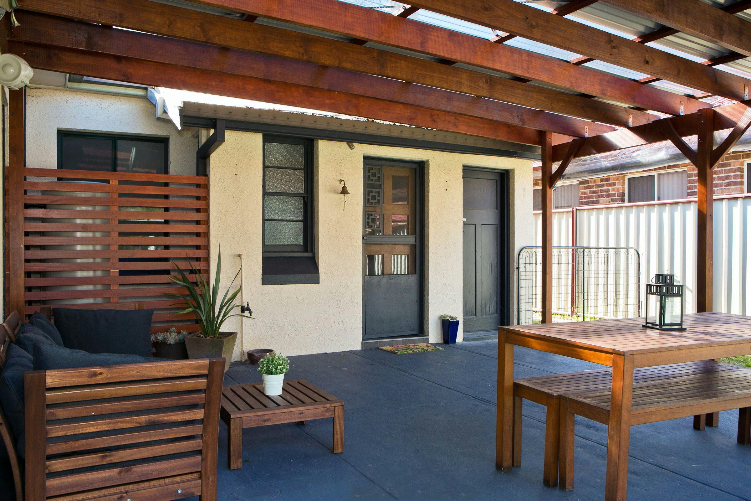 Outdoor Area at Casa Dolce, Orange, NSW