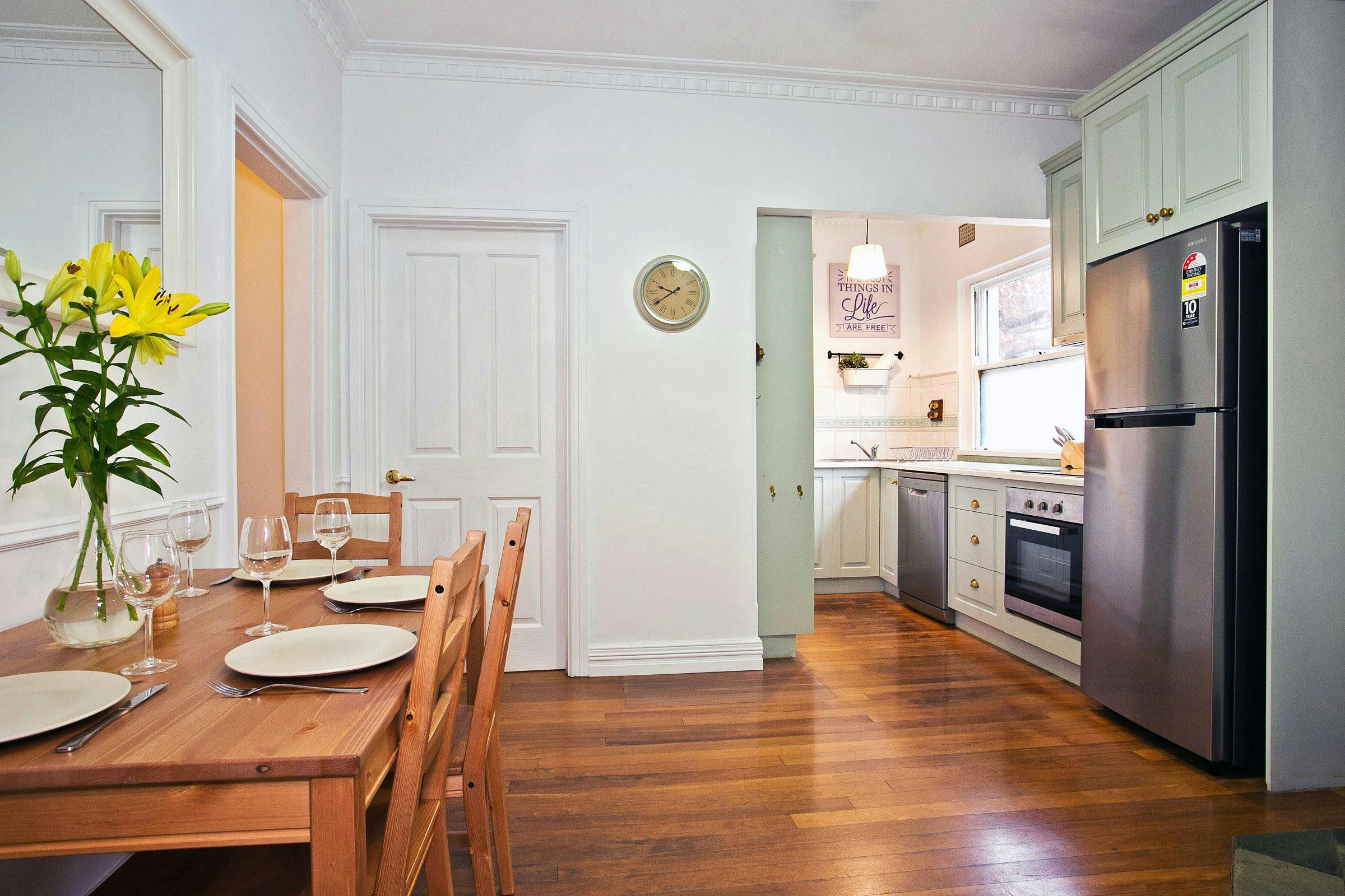 Kitchen and Dining at Casa Dolce, Orange, NSW