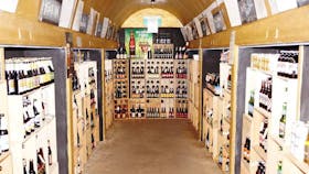 Beer Tunnel at Garden Cellars