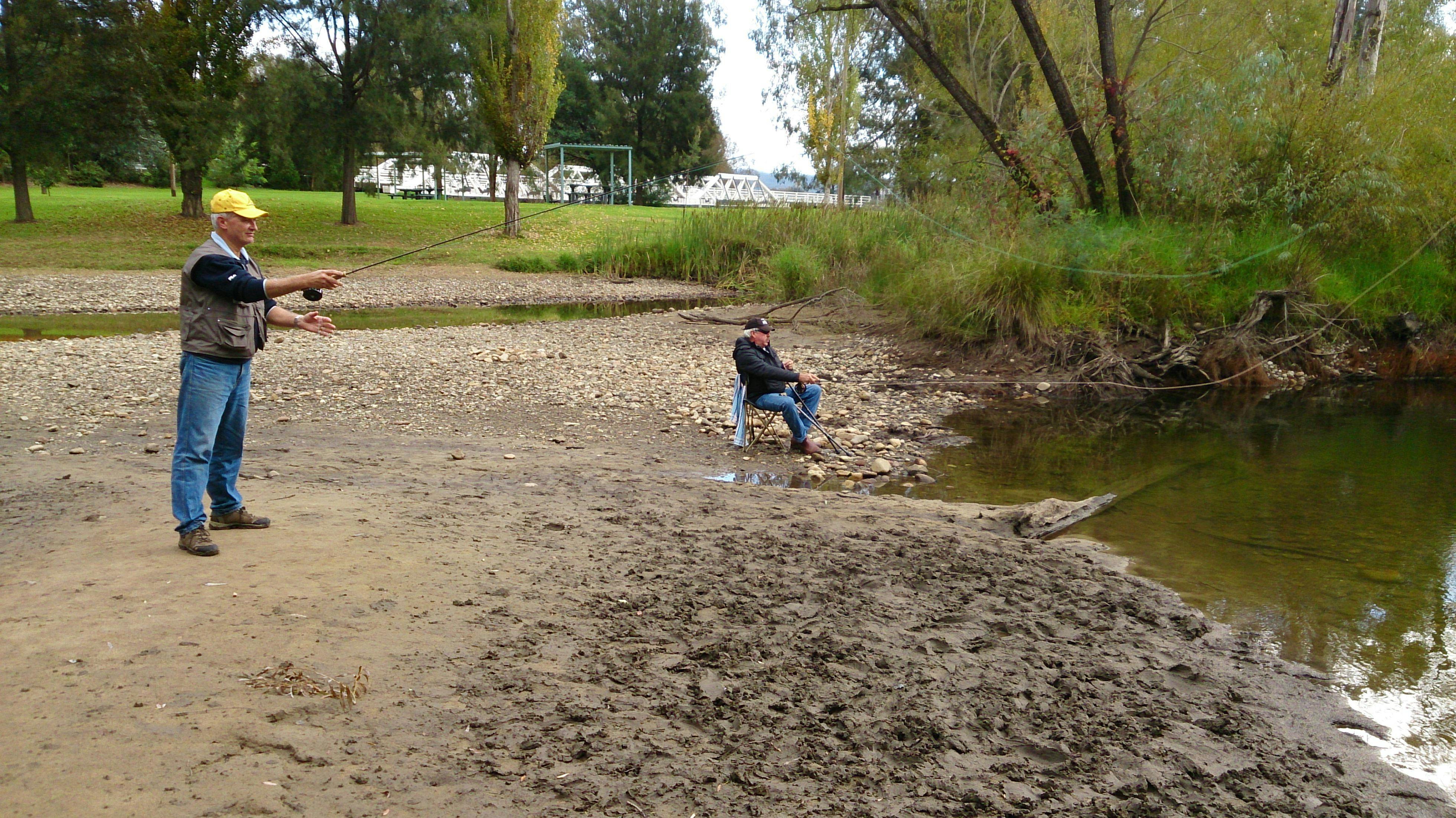 Regardless of age or physical fitness, try fly fishing.