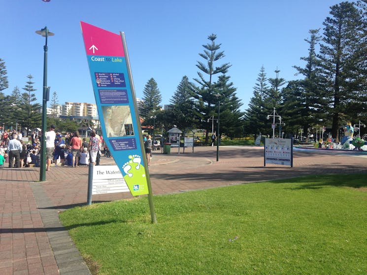 The Entrance Coast to Lake Walk