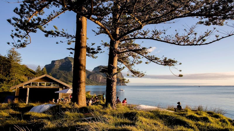 Relax at the Pinetrees boatshed