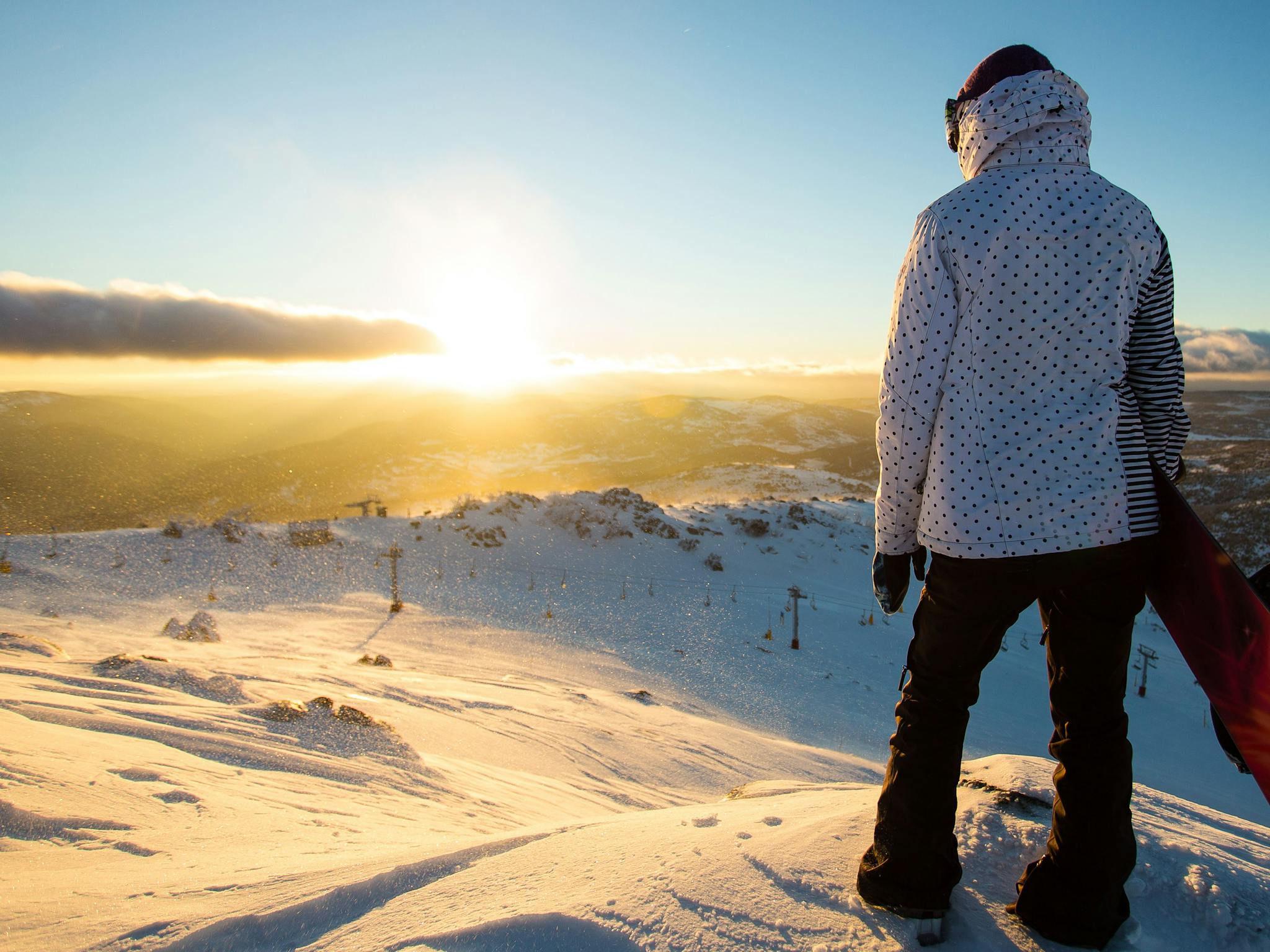 Nothing beats getting to Perisher early on a perfect winter morning!