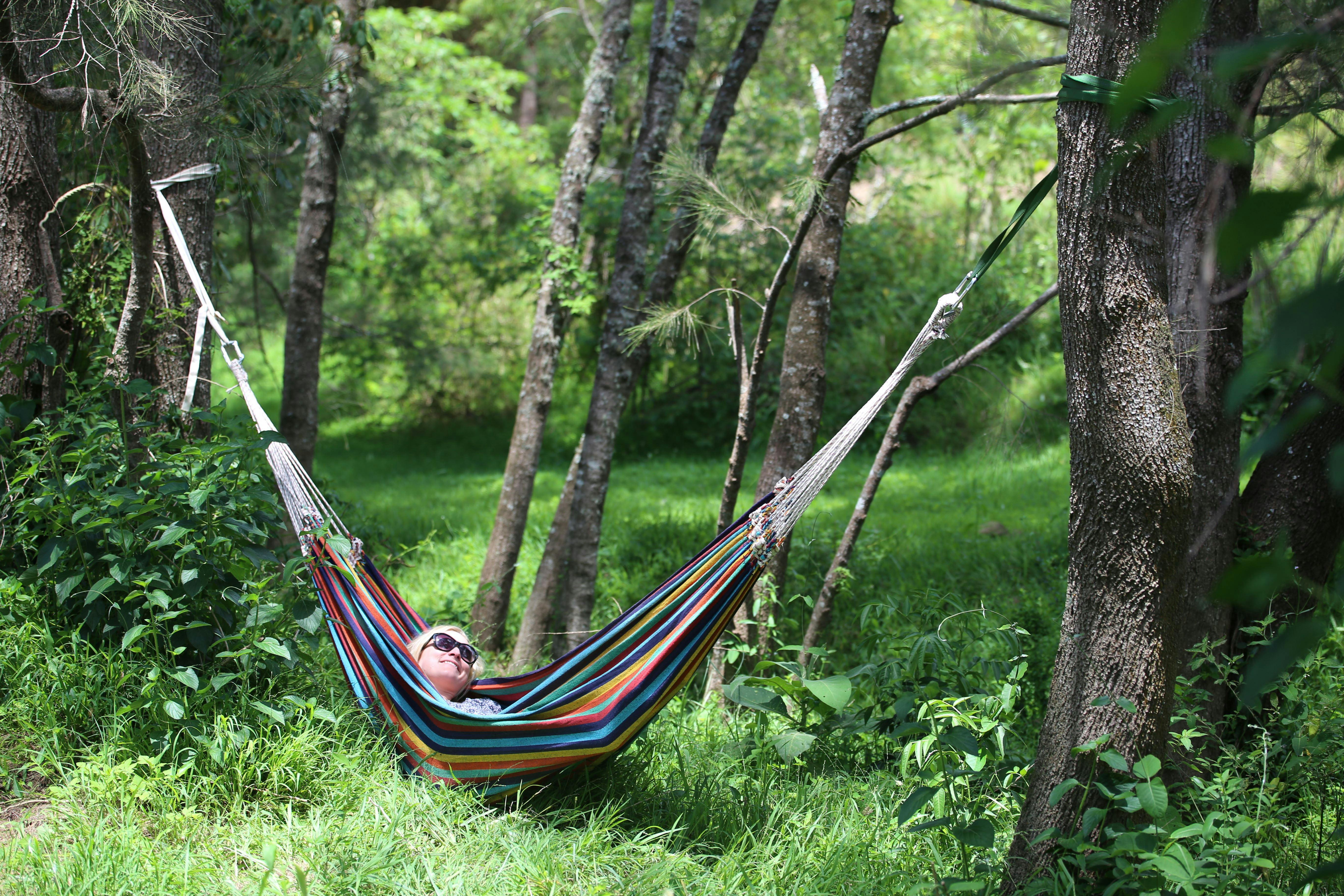 The Steps Campground - hammock nap