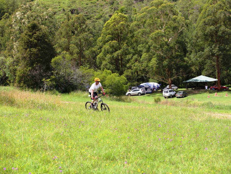 The Steps Campground - mountain bike trails