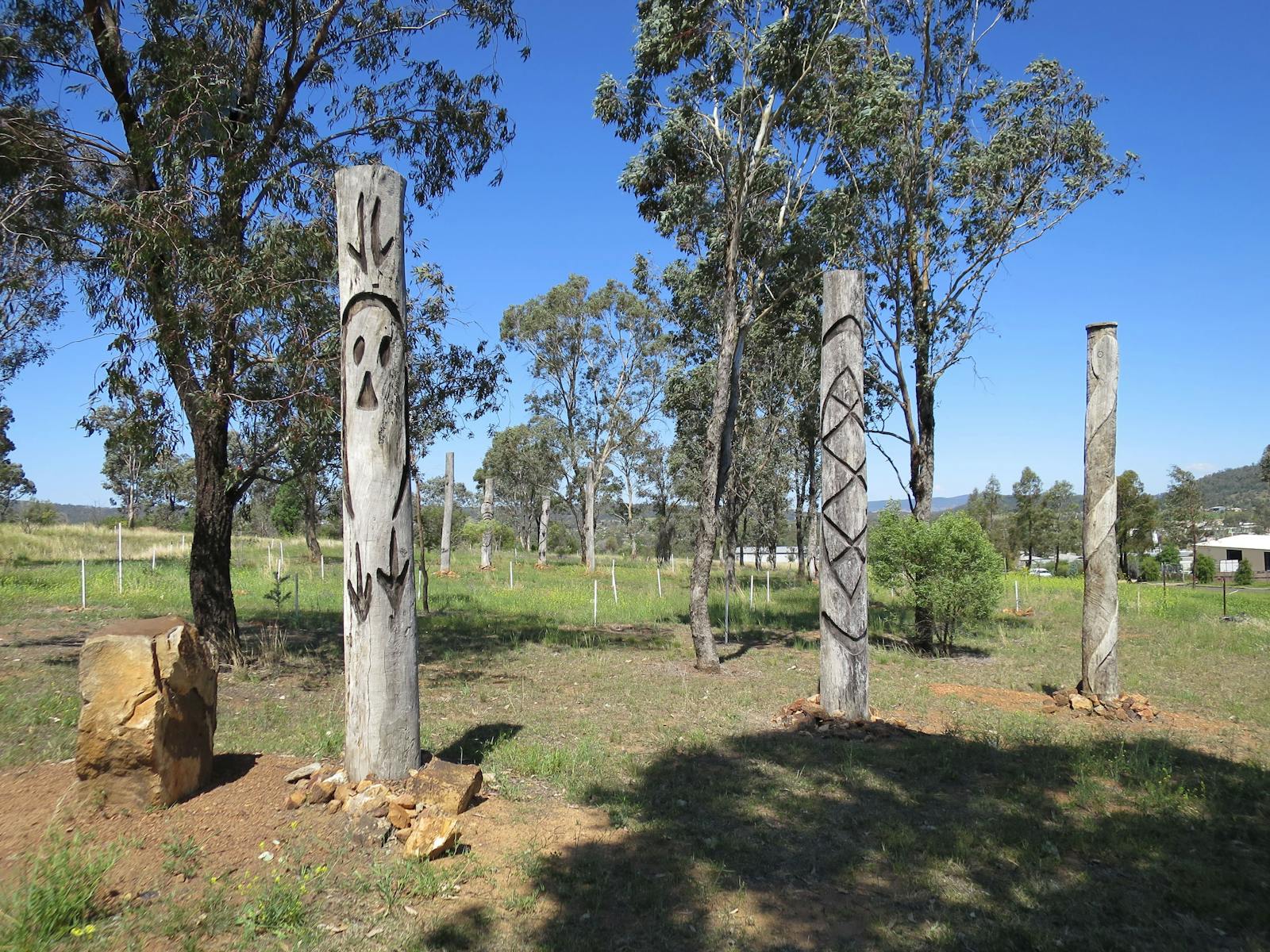 Pensioners Hill Lookout 的文物雕塑