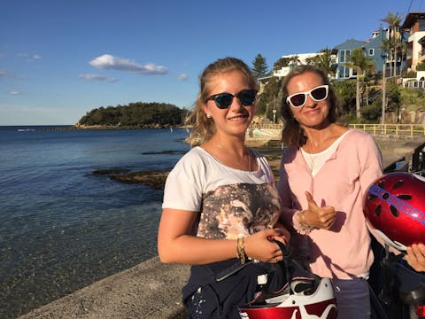 Manly Beach Cycle Tour and Sunset Cruise