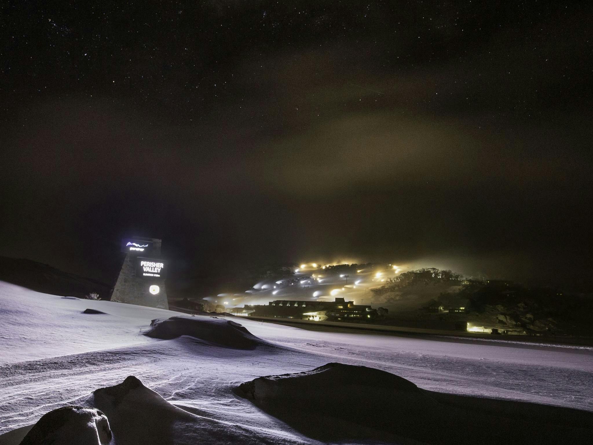 Snowmaking at Perisher