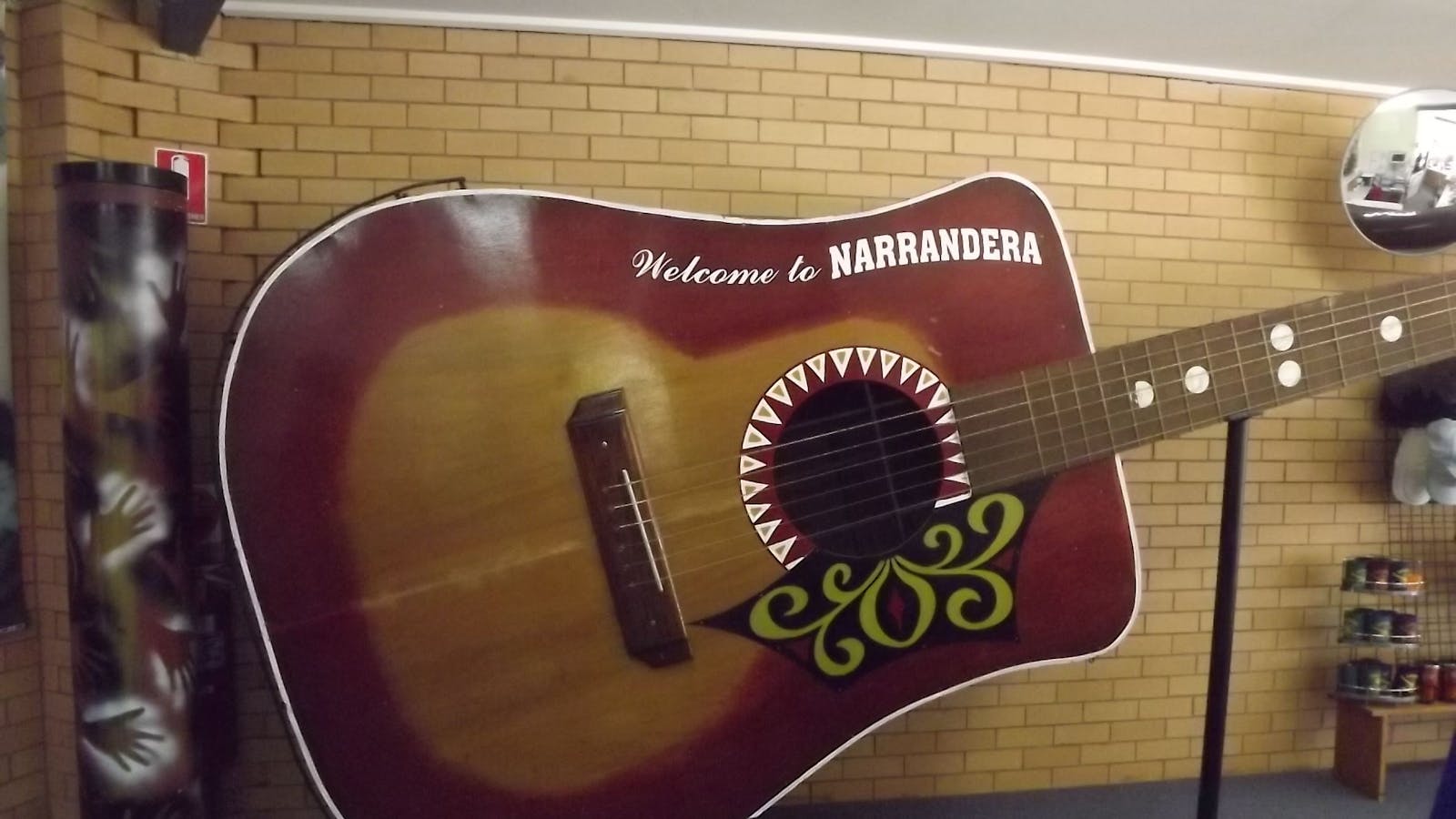 Narrandera's Big Guitar