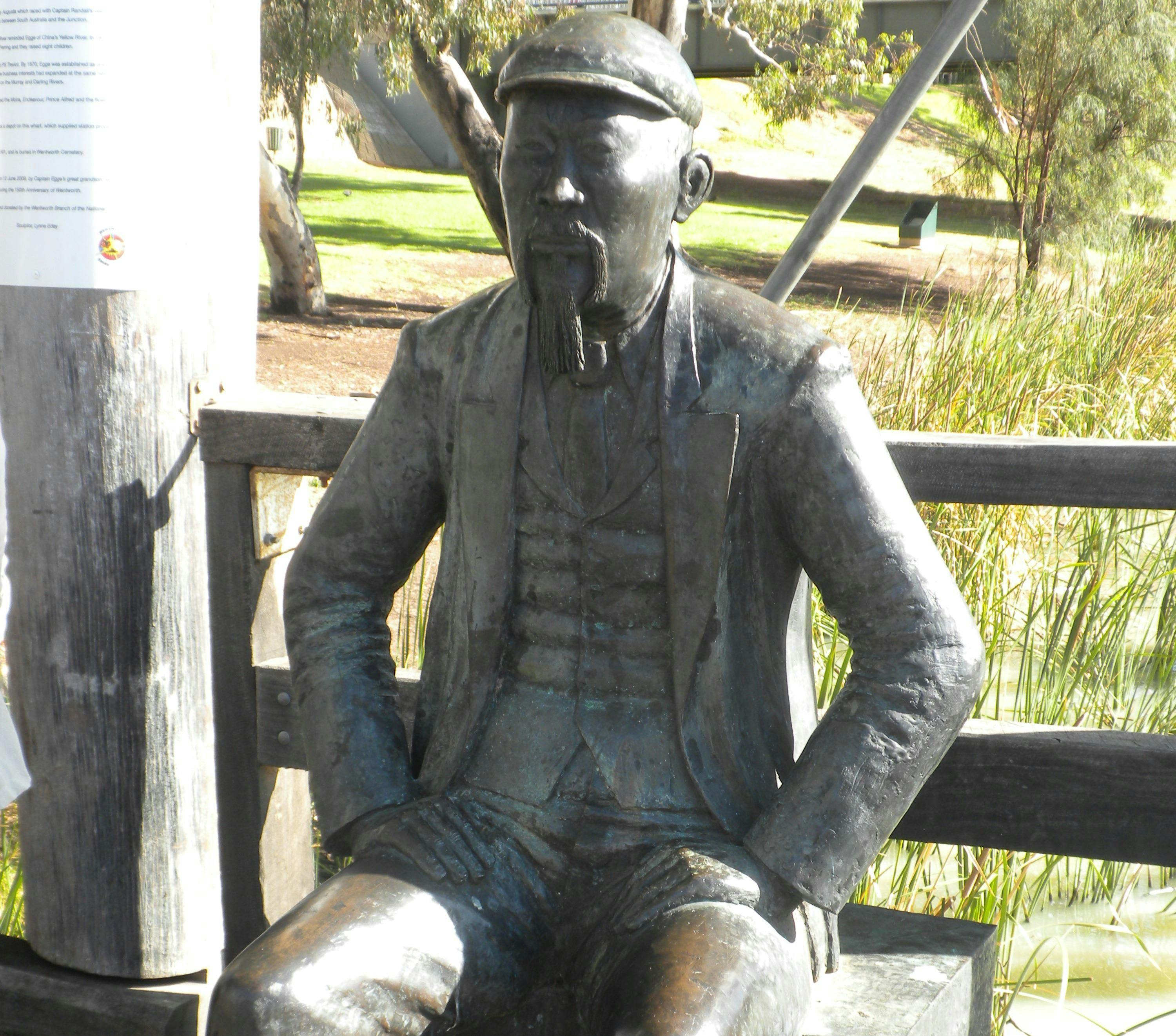 Captain John Egge Statue