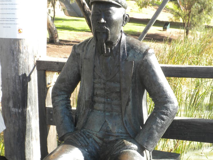 Captain John Egge Statue