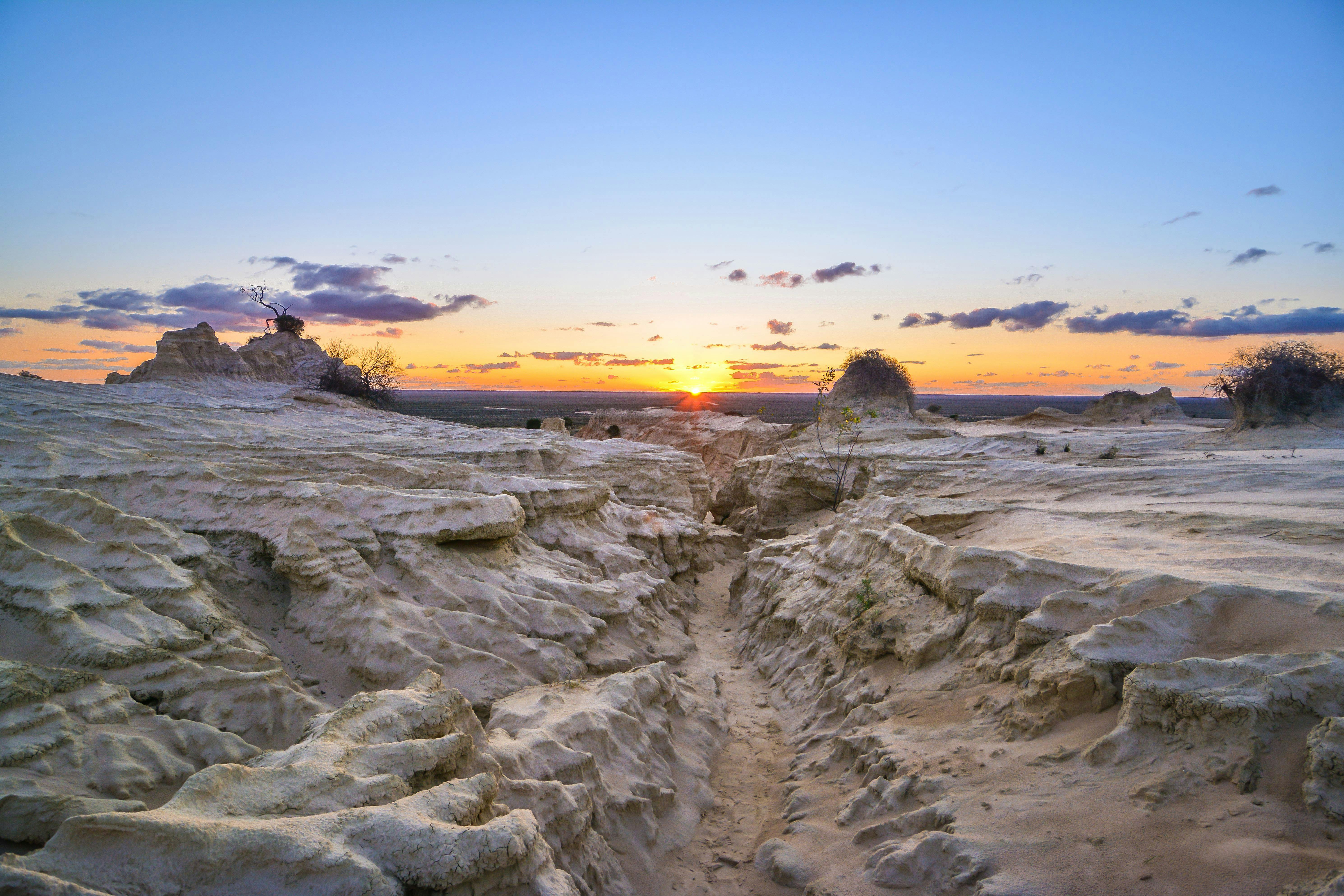 Mungo National Park Sunset 
