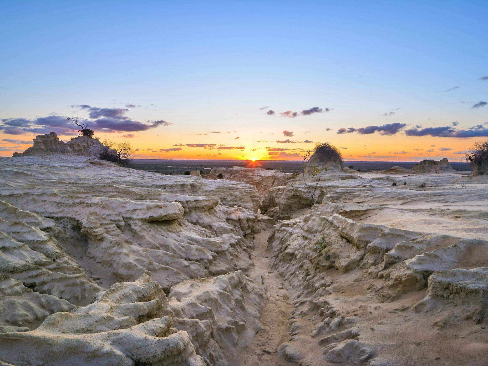 Mungo National Park Sunset 