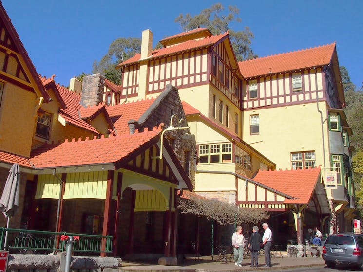 Historic Caves House hotel, at Jenolan