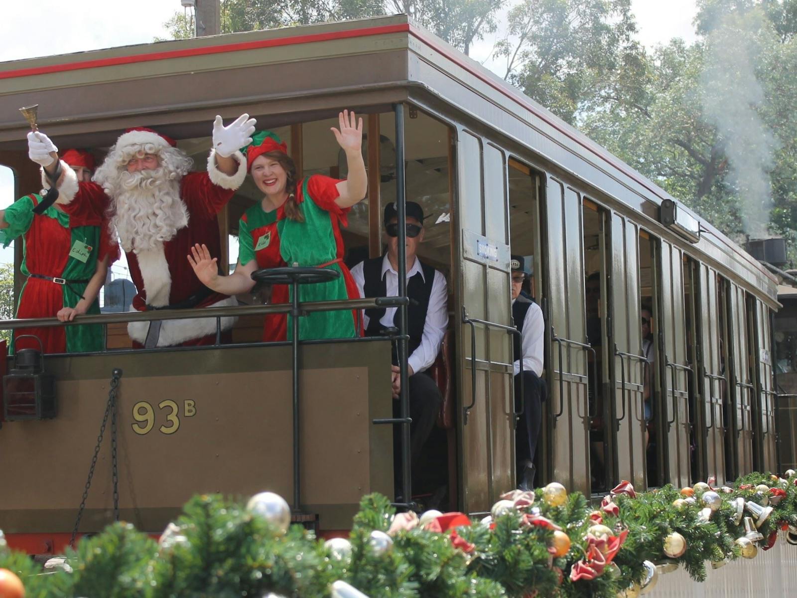 Image for See Santa arrive by Steam Tram