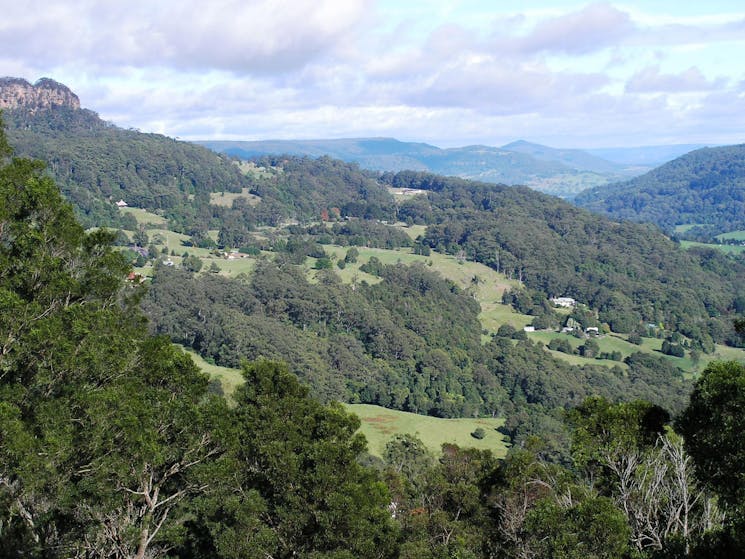 Looking towards Kangaroo Valley from Woodhill