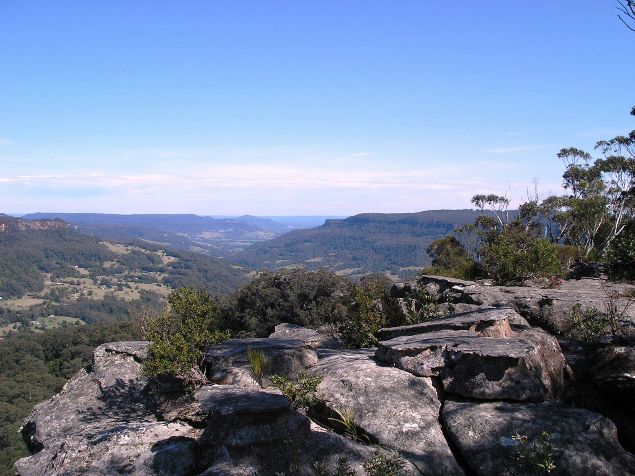 Woodhill View from Drawing Room Rocks