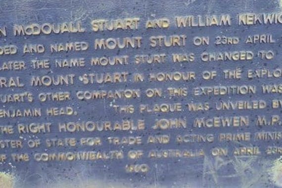 Central Mount Stuart Historical Reserve
