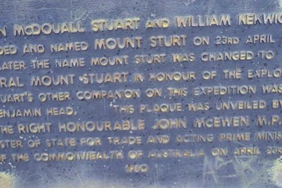 Central Mount Stuart Historical Reserve