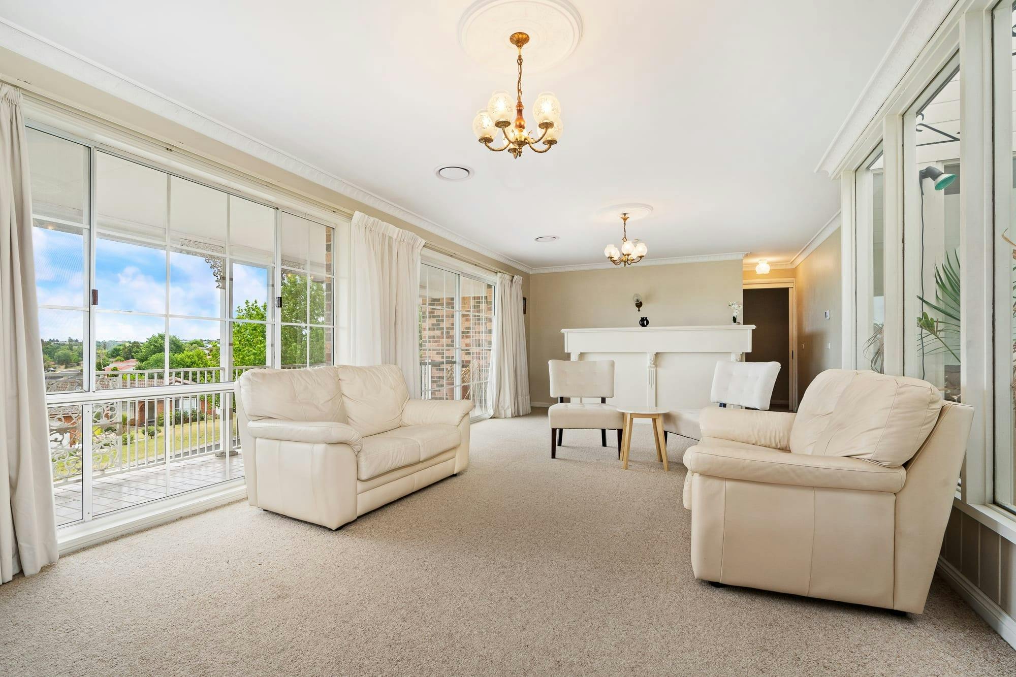 Lounge room with sofas and armchairs