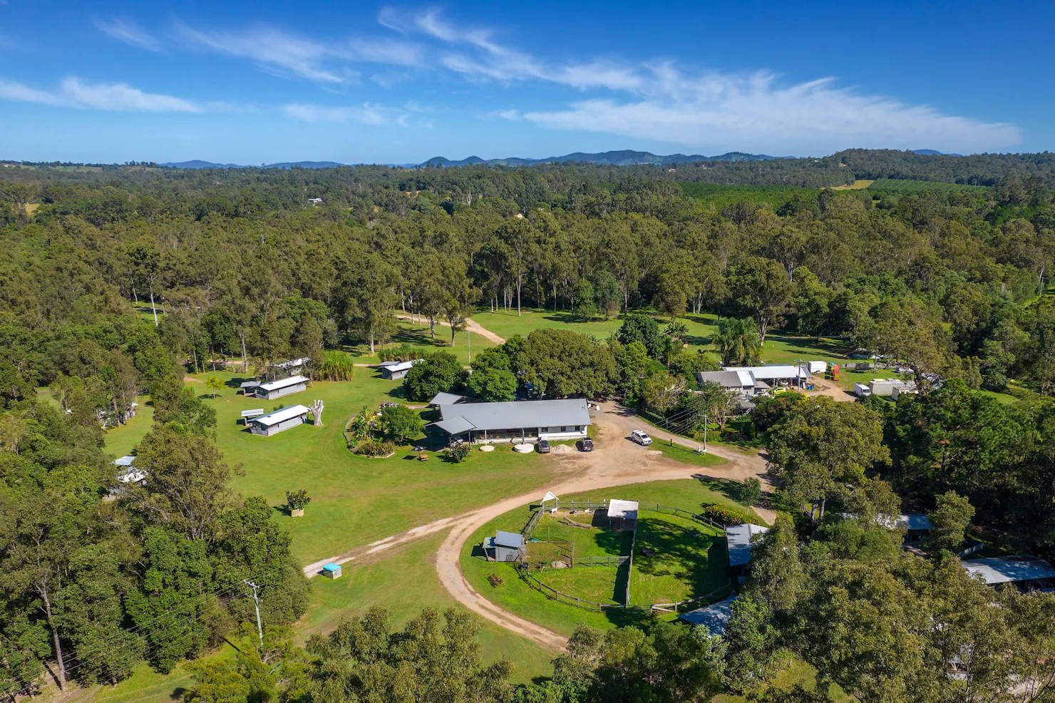 Birdseye View of campground