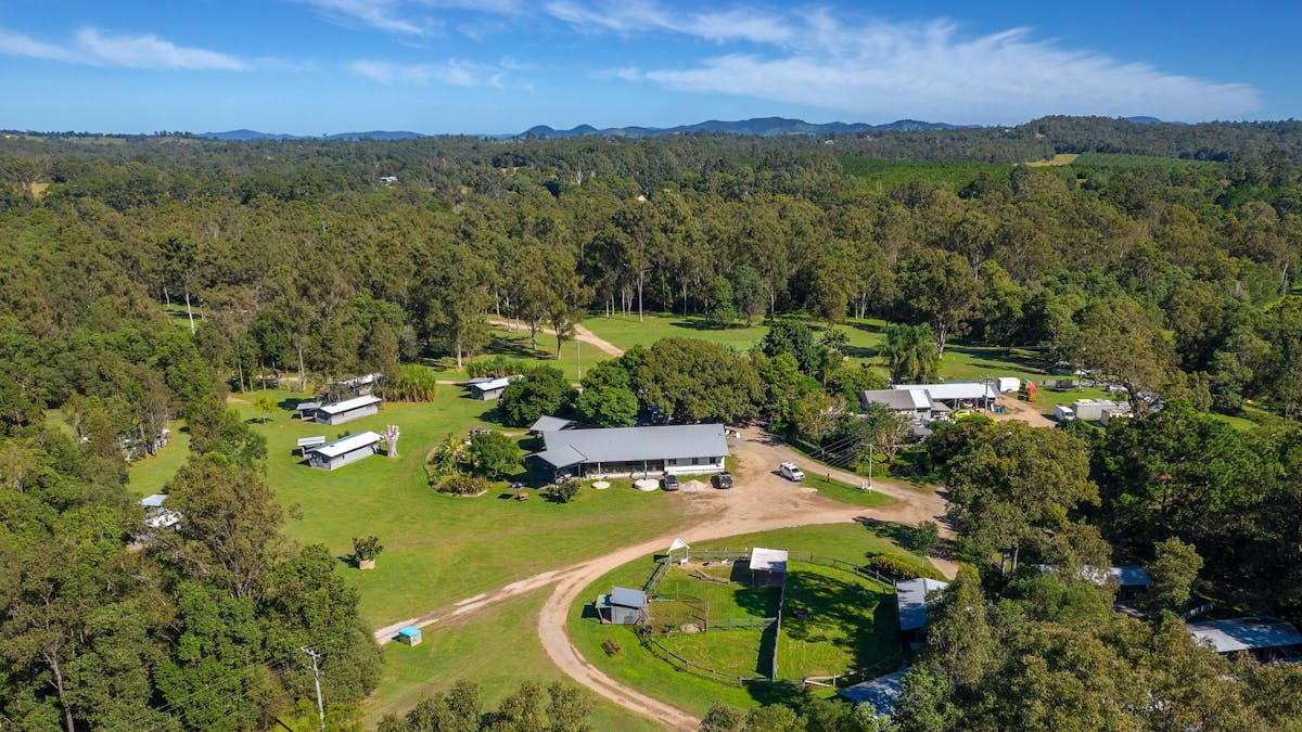 Birdseye View of campground