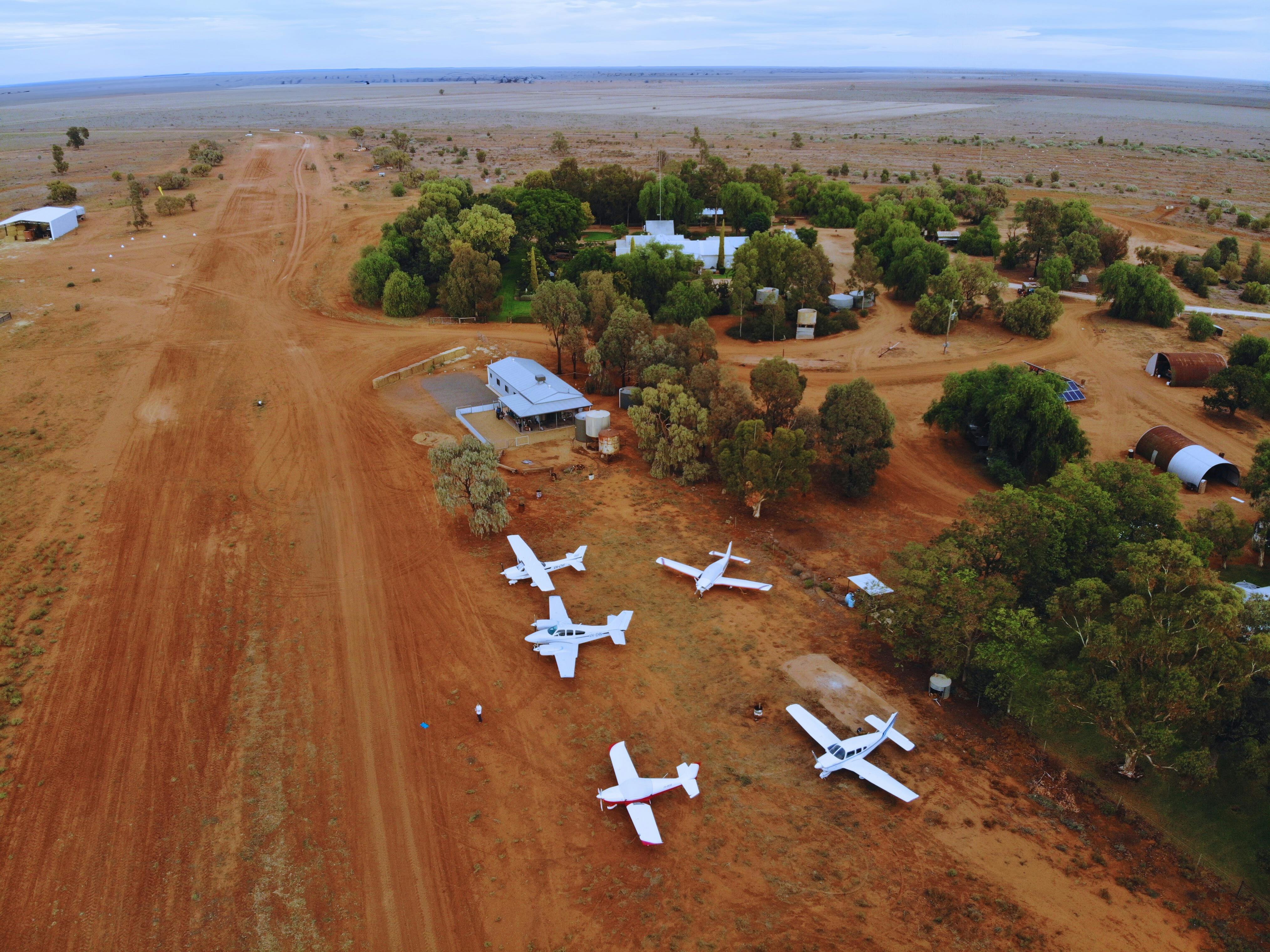 Two private airstrips for fly in guests