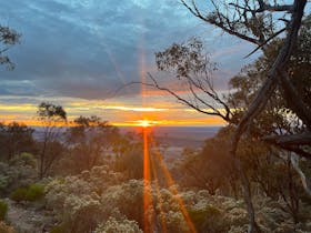 Looking out over the Dutchmans Stern at sunrise.