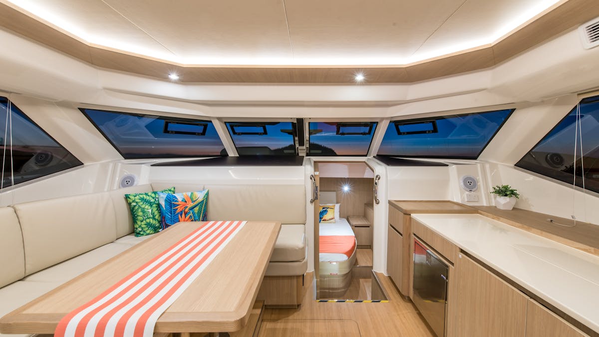 Internal Saloon, Aquila Sunrise