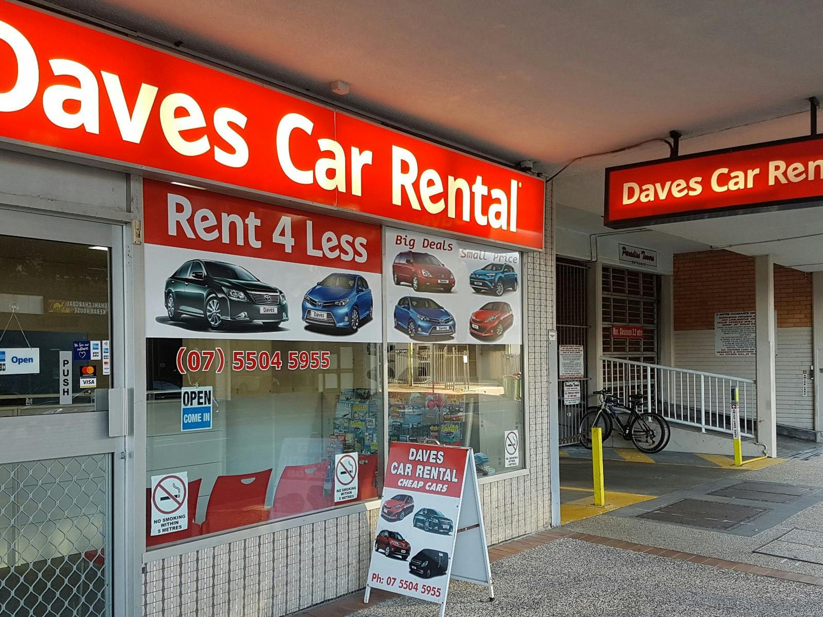 Daves Car Rental - Surfers Paradise Daves Car Rental - Surfers Paradise