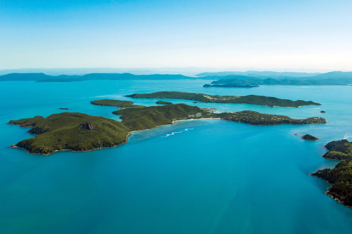 Aerial View of Hamilton Island