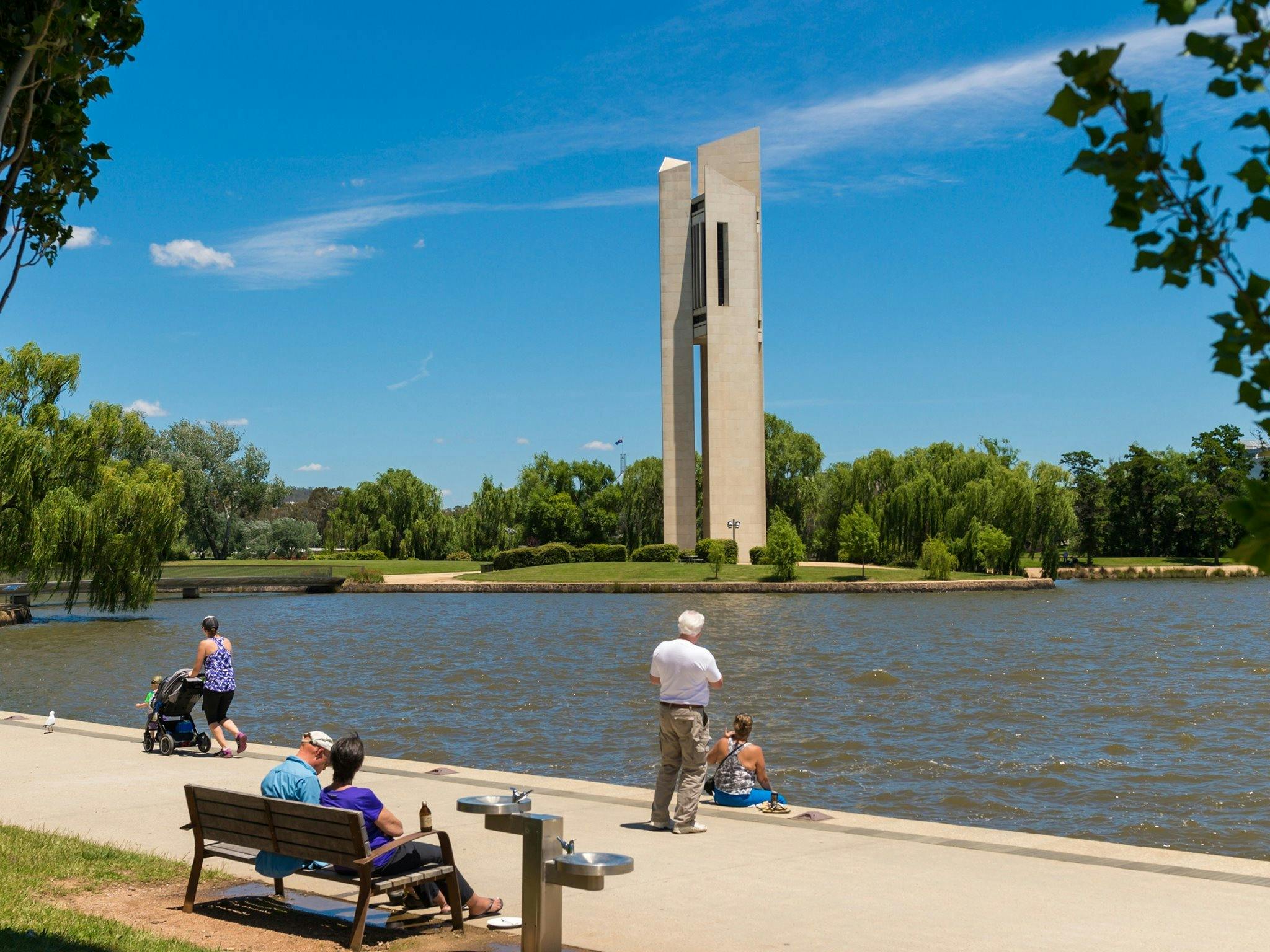 National Carillon and Lake Burley Griffin
