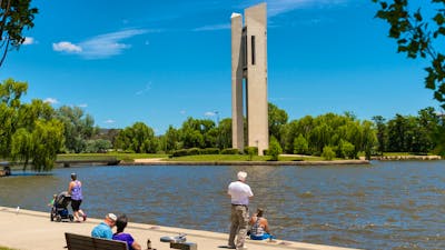National Carillon and Lake Burley Griffin