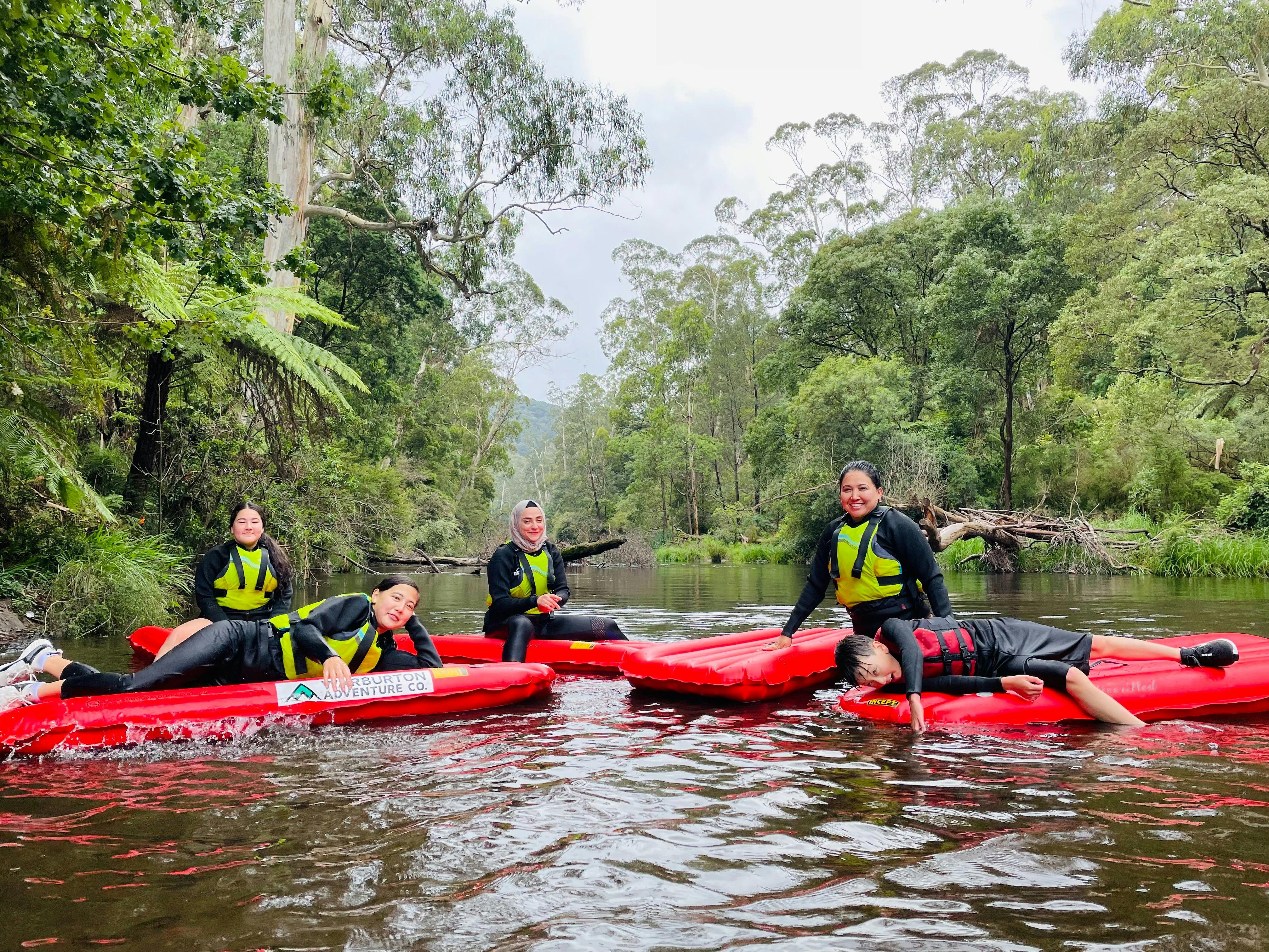 Self-Guided River Sledding Adventure