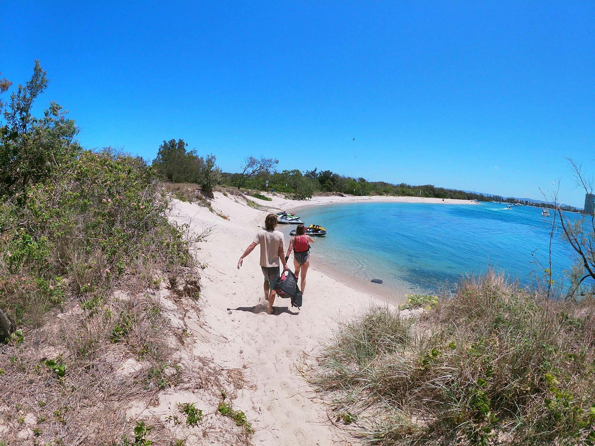 Wave break island