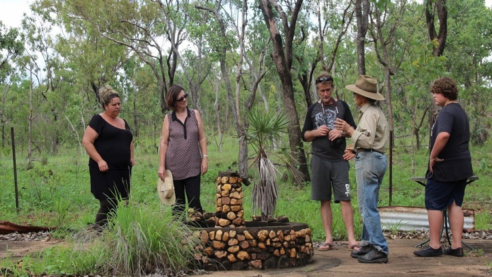 World War II Tour at Pell Airstrip