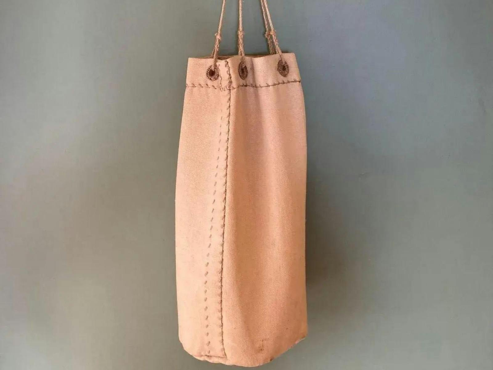 Cream coloured sailors ditty bag