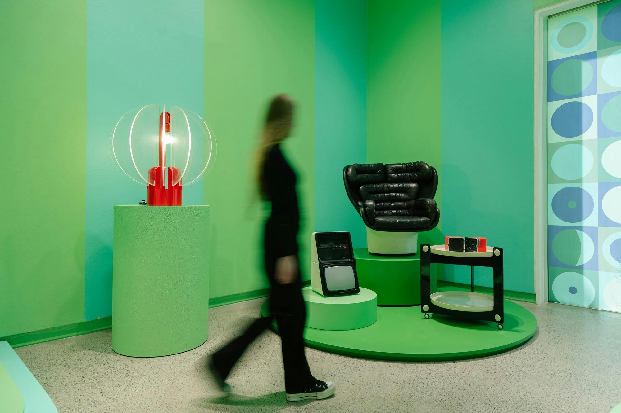 Installation view, Molto Bello: Icons of Modern Italian Design, Heide Museum of Modern Art