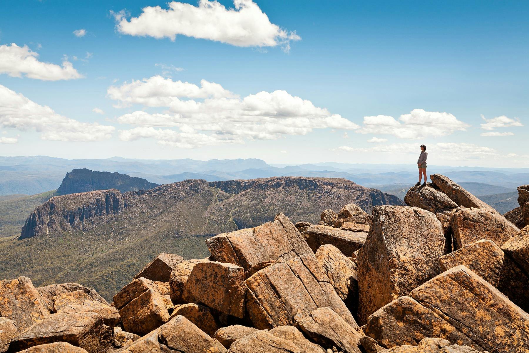 Cradle Mountain Huts Walk Mt Ossa