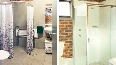 bathrooms