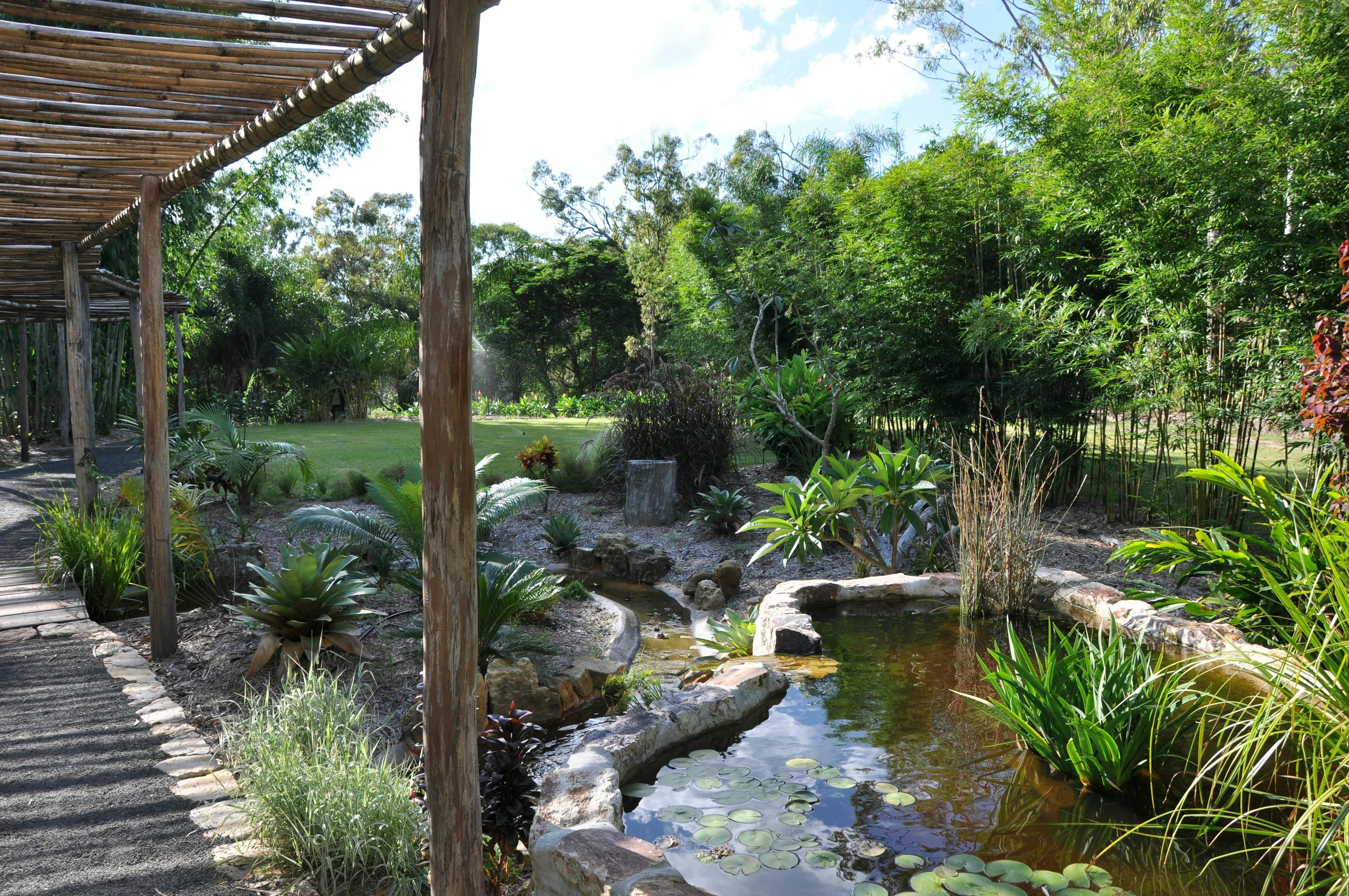 Creek garden