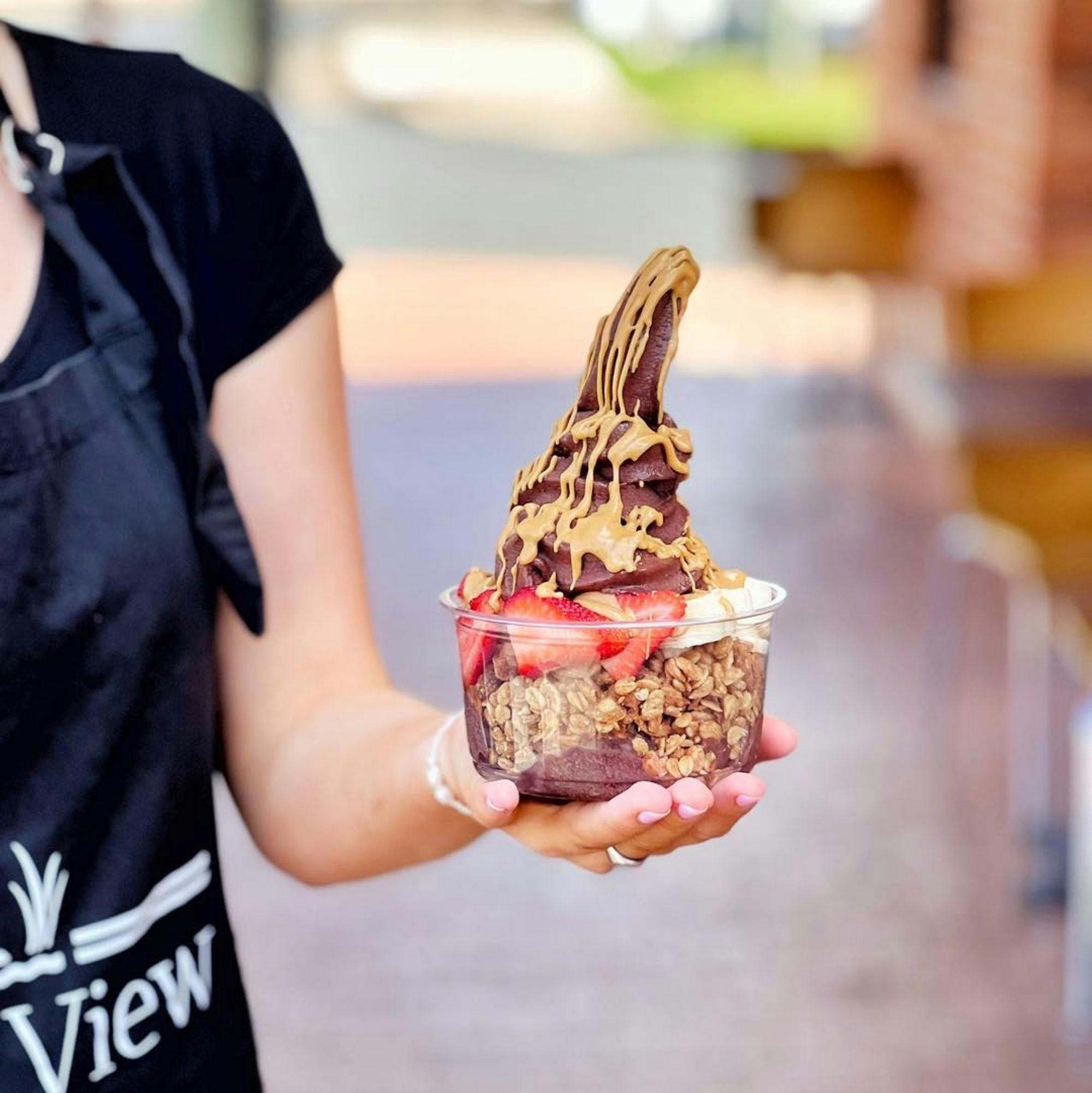 Frozen yogurt at Park View