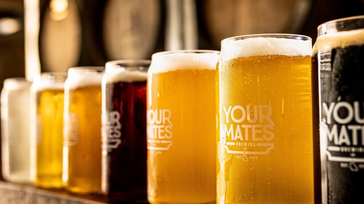 Beer selection