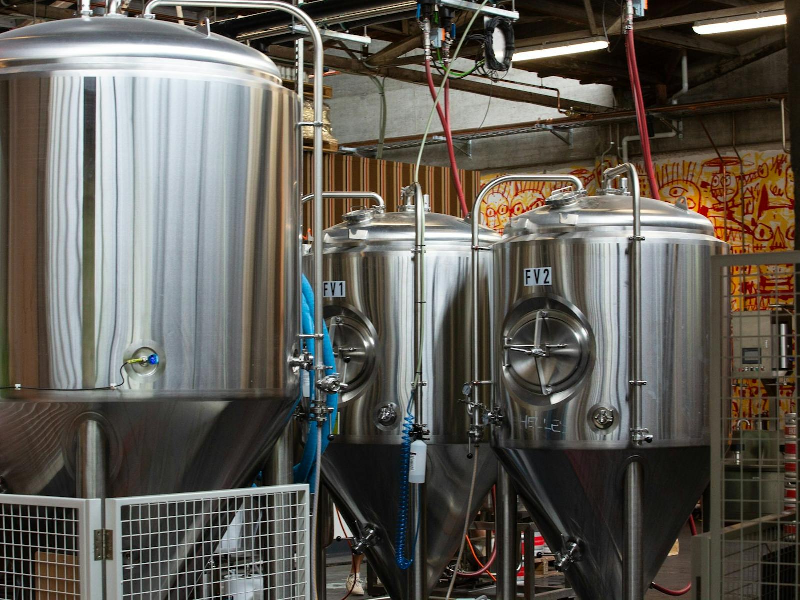Brewing Equipment at Du Cane