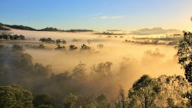 Barrington River valley views at Gloucester NSW
