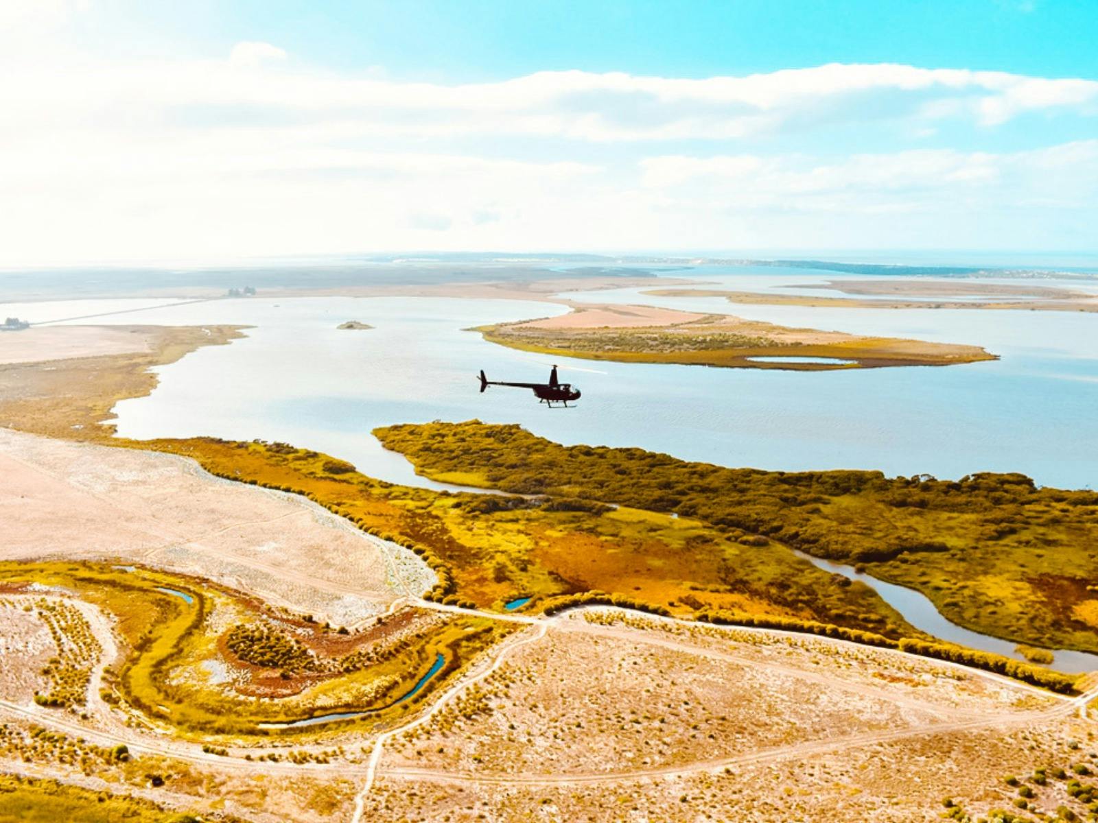 South Australian Helicopters aerial view.