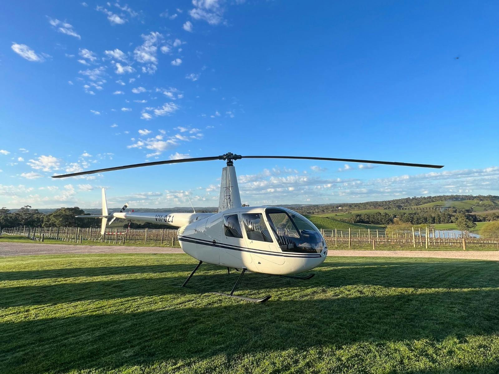 South Australian Helicopters at The Lane.