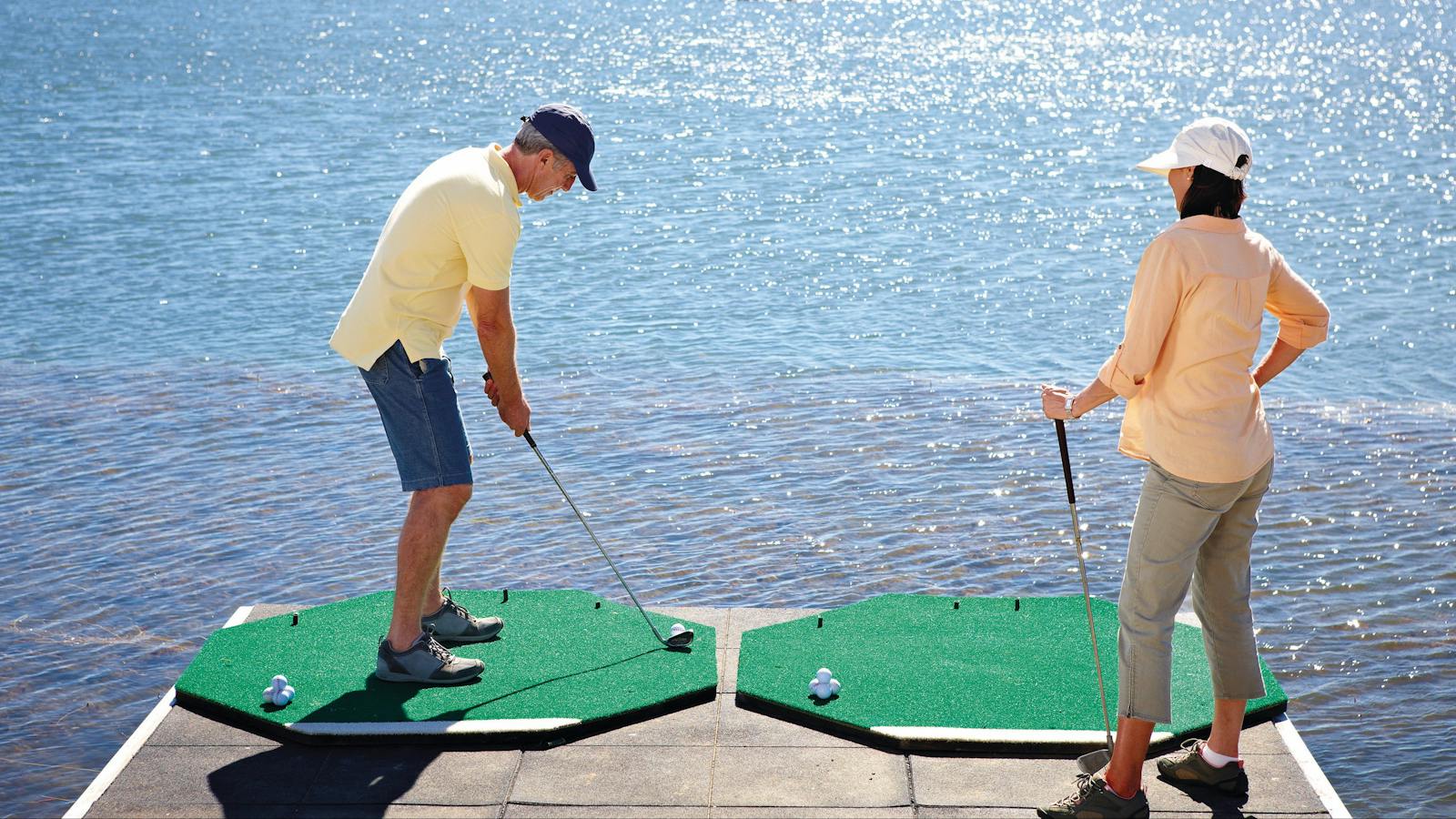 Richmond's 'Hole in One' at Lake Fred Tritton