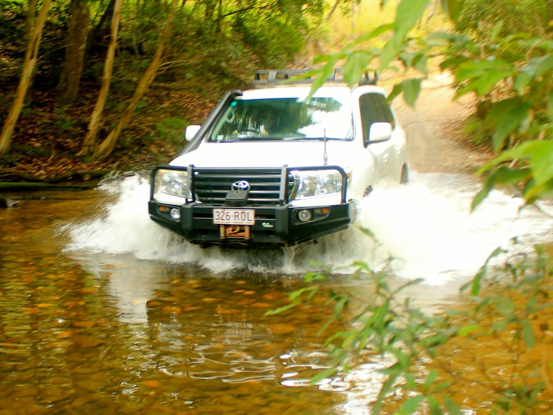 River Crossing on Half Day Tour